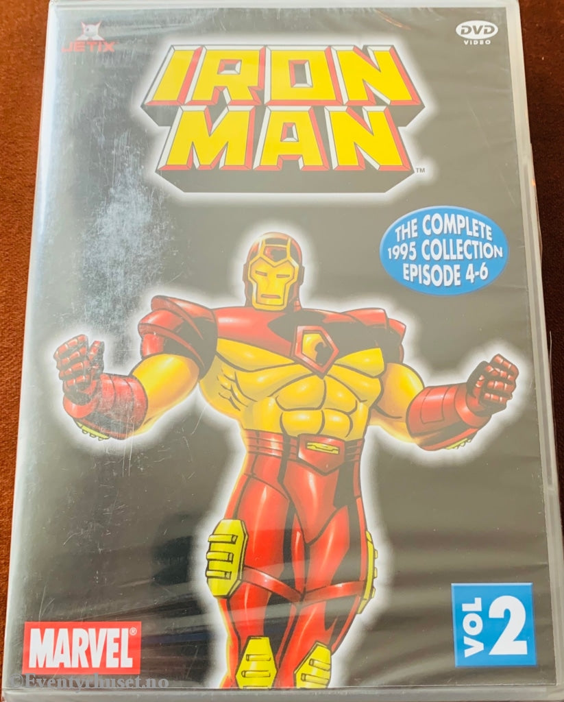 Marvels Iron Man. Vol. 2. Dvd Ny I Plast!