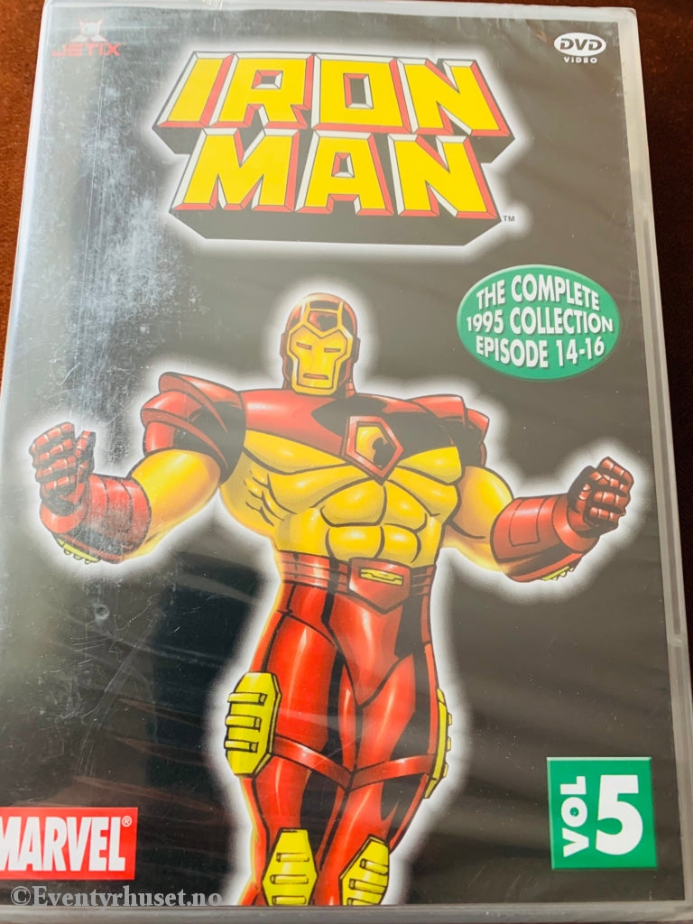 Marvels Iron Man. Vol. 5. Dvd Ny I Plast!