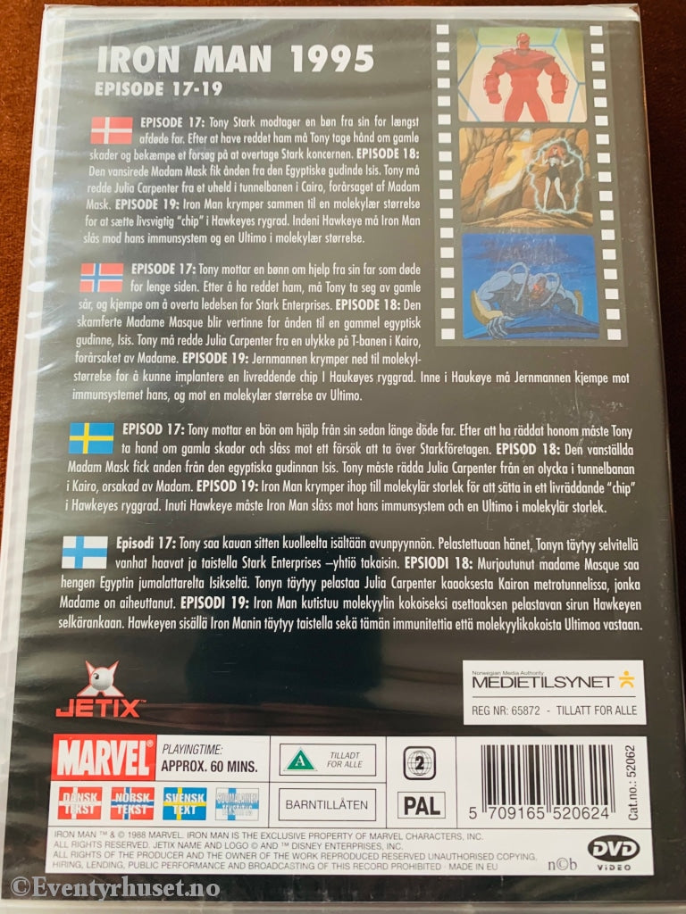 Marvels Iron Man. Vol. 6. Dvd Ny I Plast!