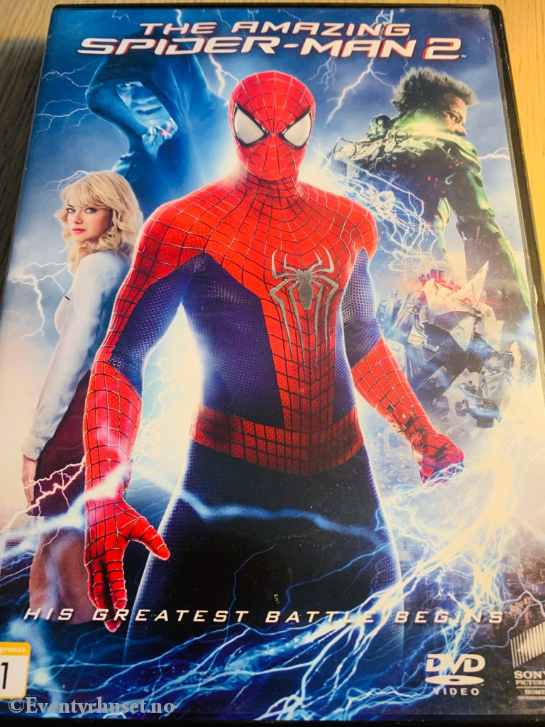 Marvels The Amazing Spiderman 2. Dvd. Dvd