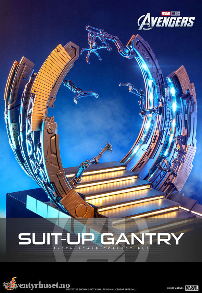 Marvel’s The Avengers Accessories Collection Series Iron Man Suit-Up Gantry Toys