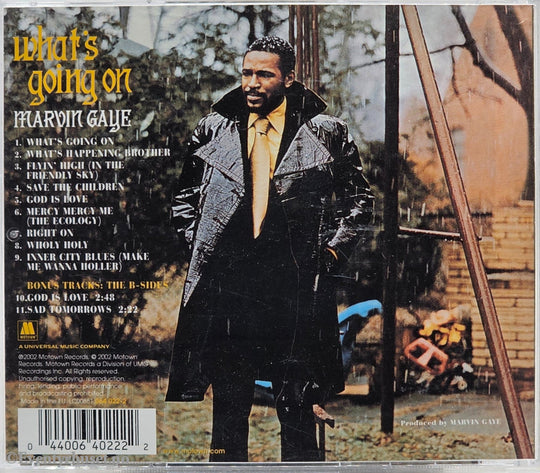 Marvin Gaye. 1971. What’s Going On . CD.