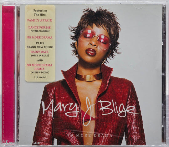 Mary J. Blige. No More Drama. 2001 . Musikk-CD.
