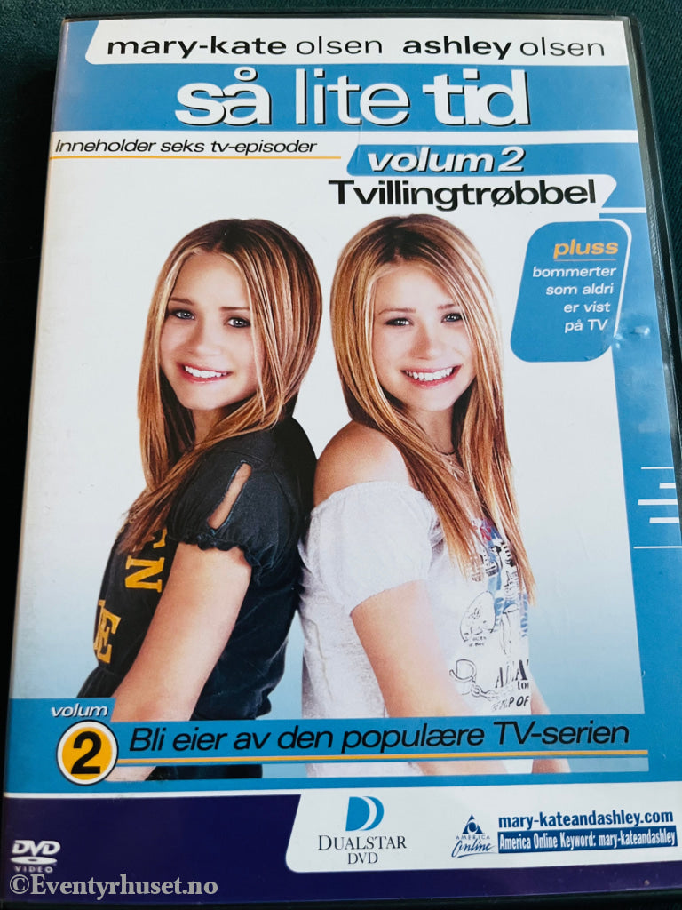 Mary-Kate & Ashley Olsen. Tvillingtrøbbel. Vol. 2. Dvd. Dvd