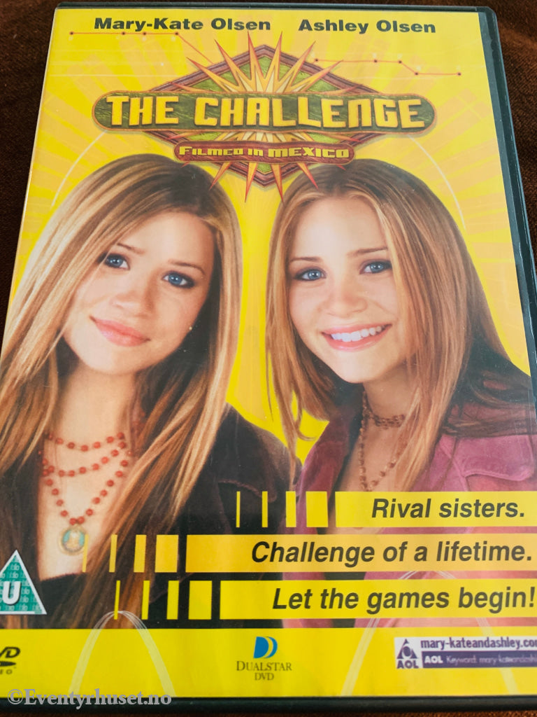 Mary-Kate & Ashley Olsen. The Challenge (Utfordringen). DVD. DVD