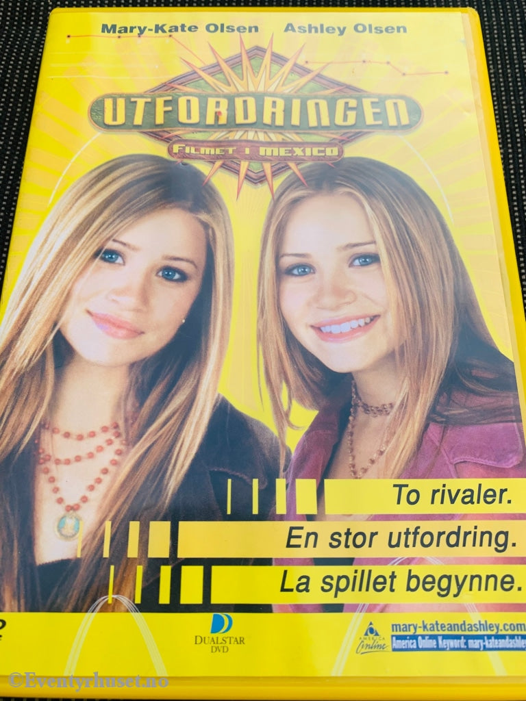 Mary-Kate & Ashley Olsen. Utfordringen. Dvd. Dvd