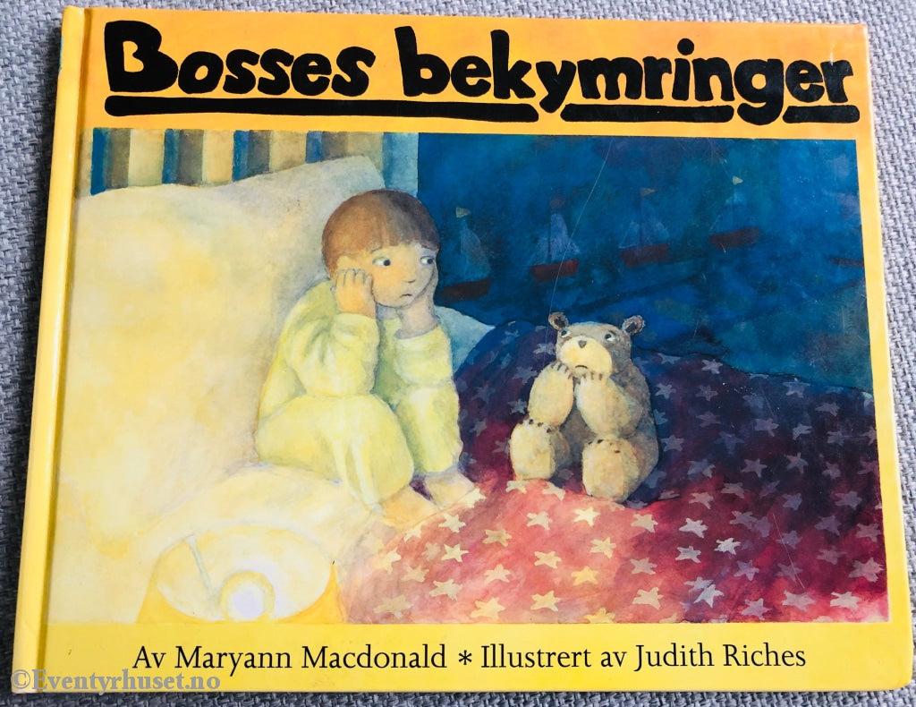 Maryann Macdonald. 1991. Bosses Bekymringer. Fortelling