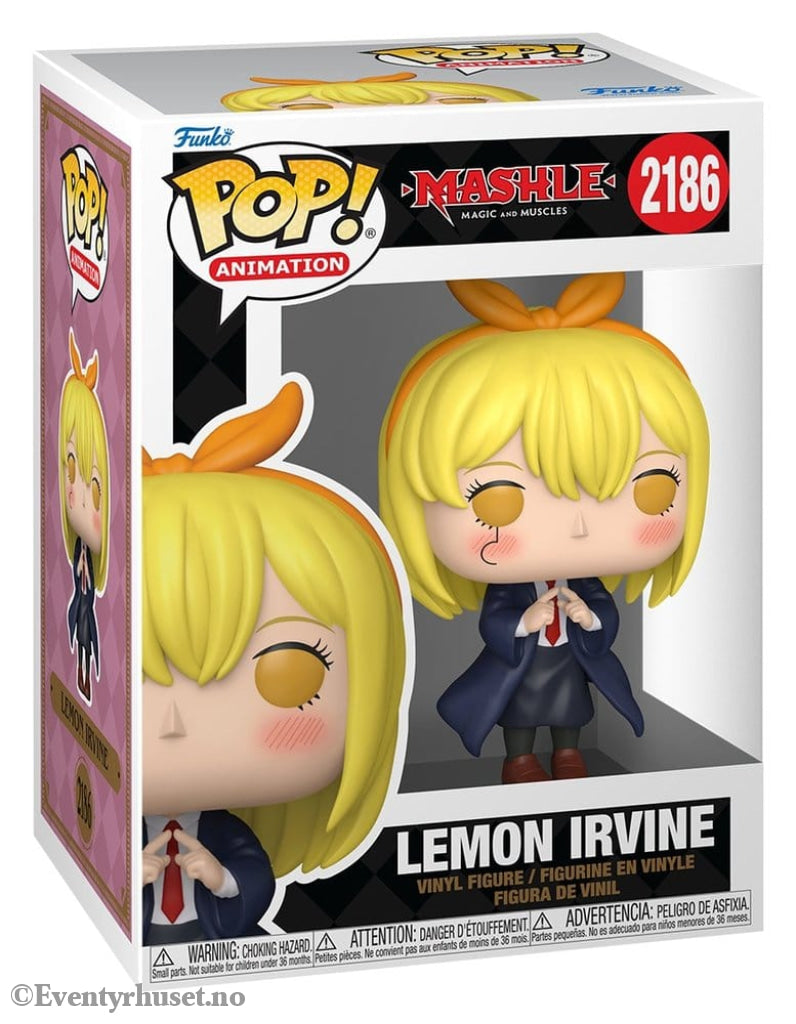 Mashle POP! Animation Vinyl Figure Lemon Irvine 9 cm Collectibles