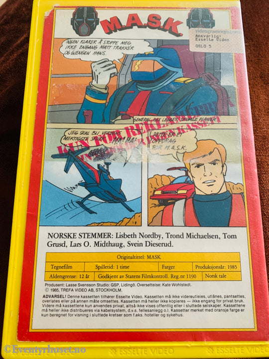 MASK. 1985. VHS Big Box. VHS