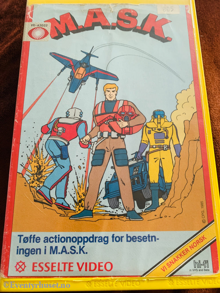 MASK. 1985. VHS Big Box. VHS