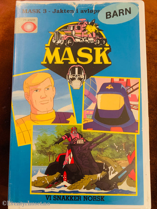 MASK 3: Jakten i Avløpsrørene. VHS Big Box.