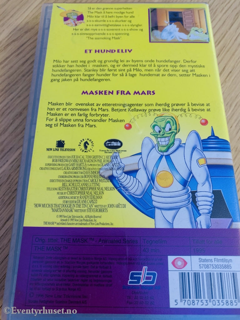 Mask 5 (Scanbox Versjonen). 1995. Vhs. Vhs