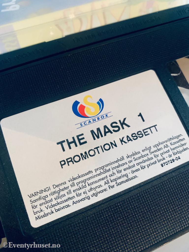 MASK Promotion kassett. VHS (Scanbox). VHS