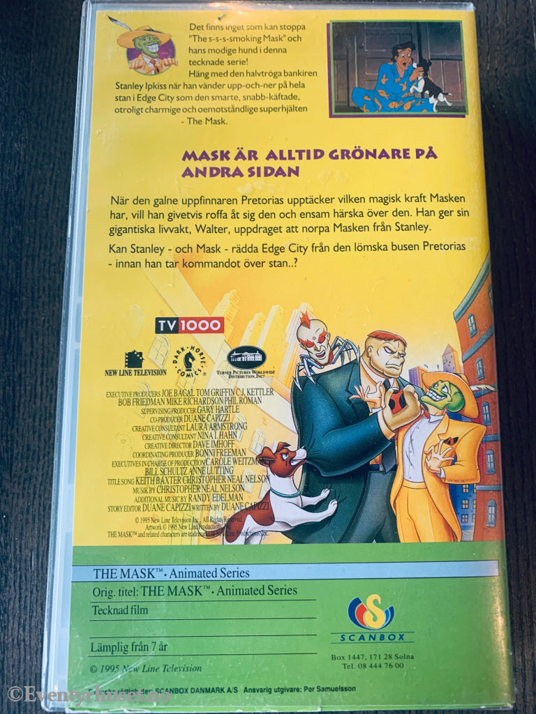 MASK Promotion kassett. VHS (Scanbox). VHS