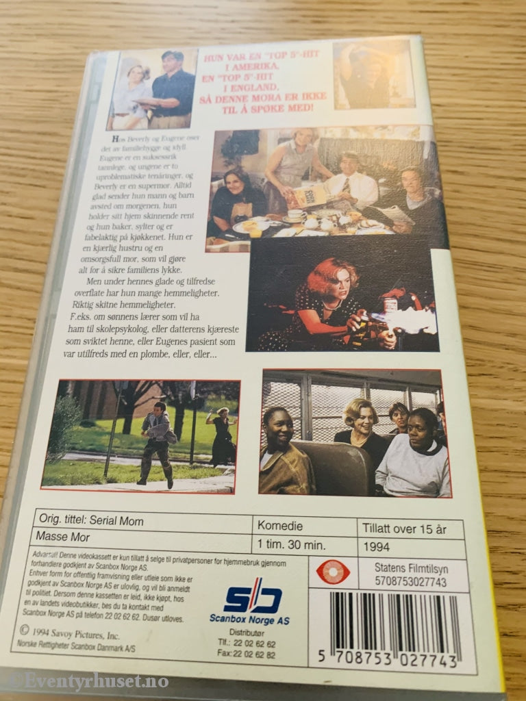 Masse Mor. 1994. Vhs. Vhs