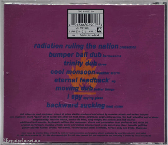 Massive Attack vs. Mad Professor. 1995. No Protection. . CD.