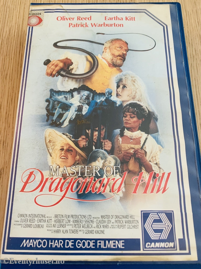 Master Of Dragon Hill. 1987. Vhs Big Box.