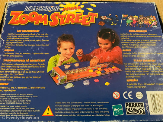 Mastermind Junior Zoom Street. 1998. Brettspill.