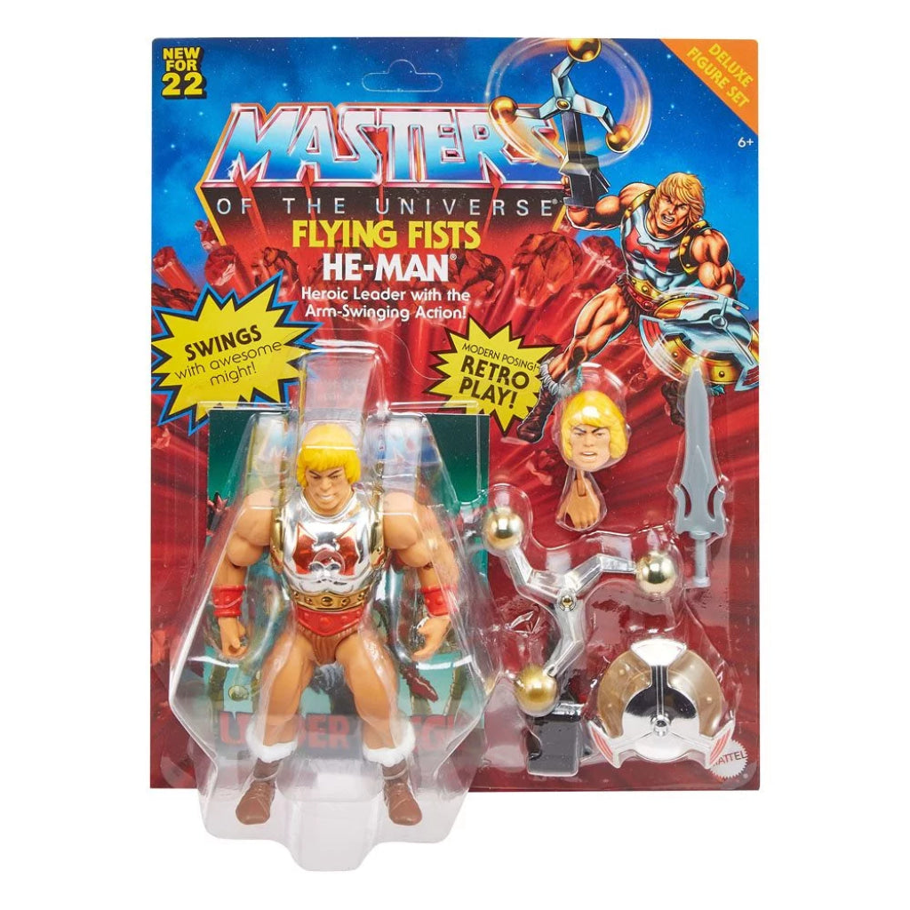 Masters of the Universe (MOTU) Flying Fists He-Man - Actionfigur. Actionfigur