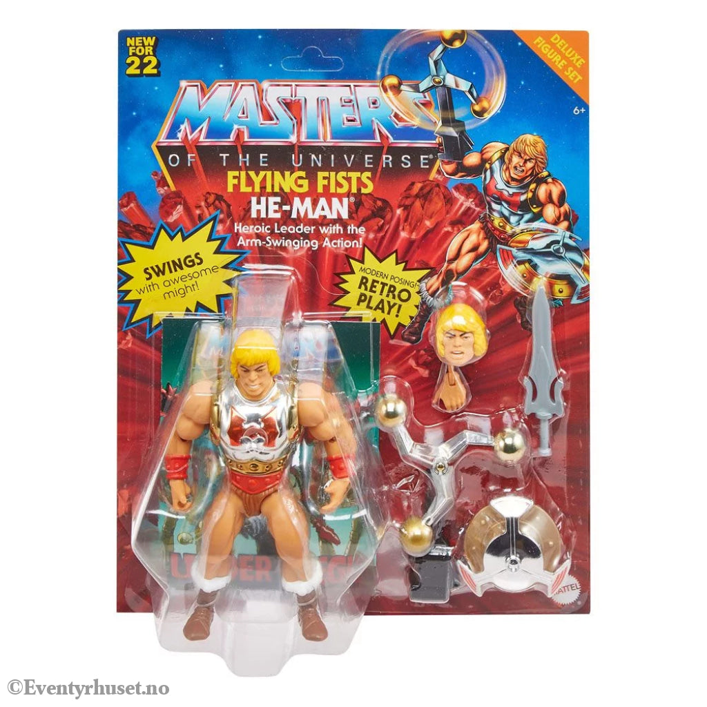 Masters of the Universe (MOTU) Flying Fists He-Man - Actionfigur. Actionfigur