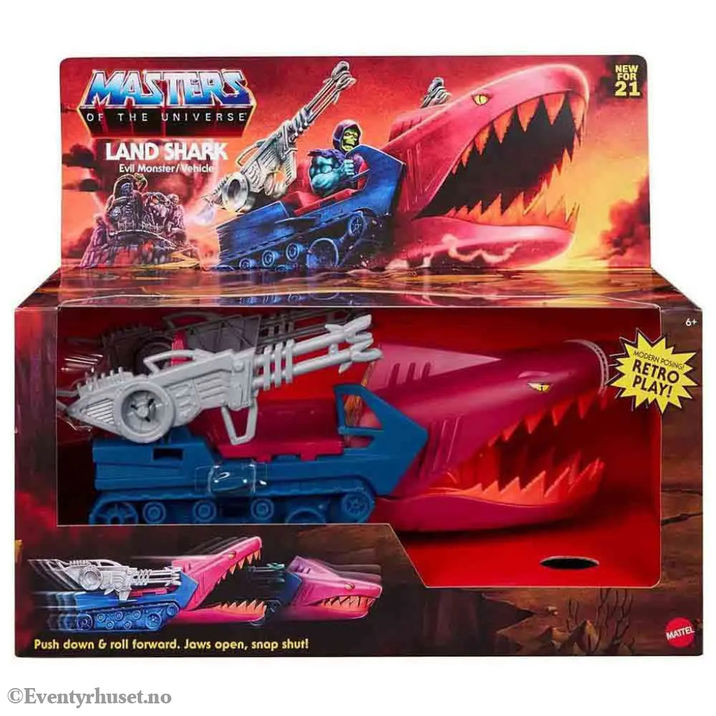 Masters of the Universe Land Shark Origins. Actionfigur. Actionfigur