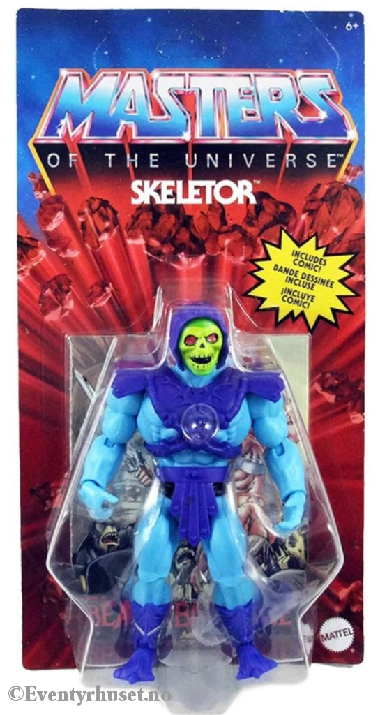 Masters Of The Universe. Origins Actionfigur Skeletor. Ny Og Uåpnet!