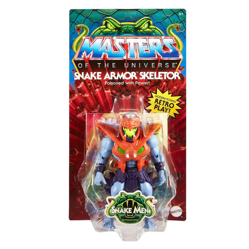 Masters of the Universe (MOTU). Origins – Actionfigur – Snake Armor Skeletor. Ny og uåpnet! Actionfigur