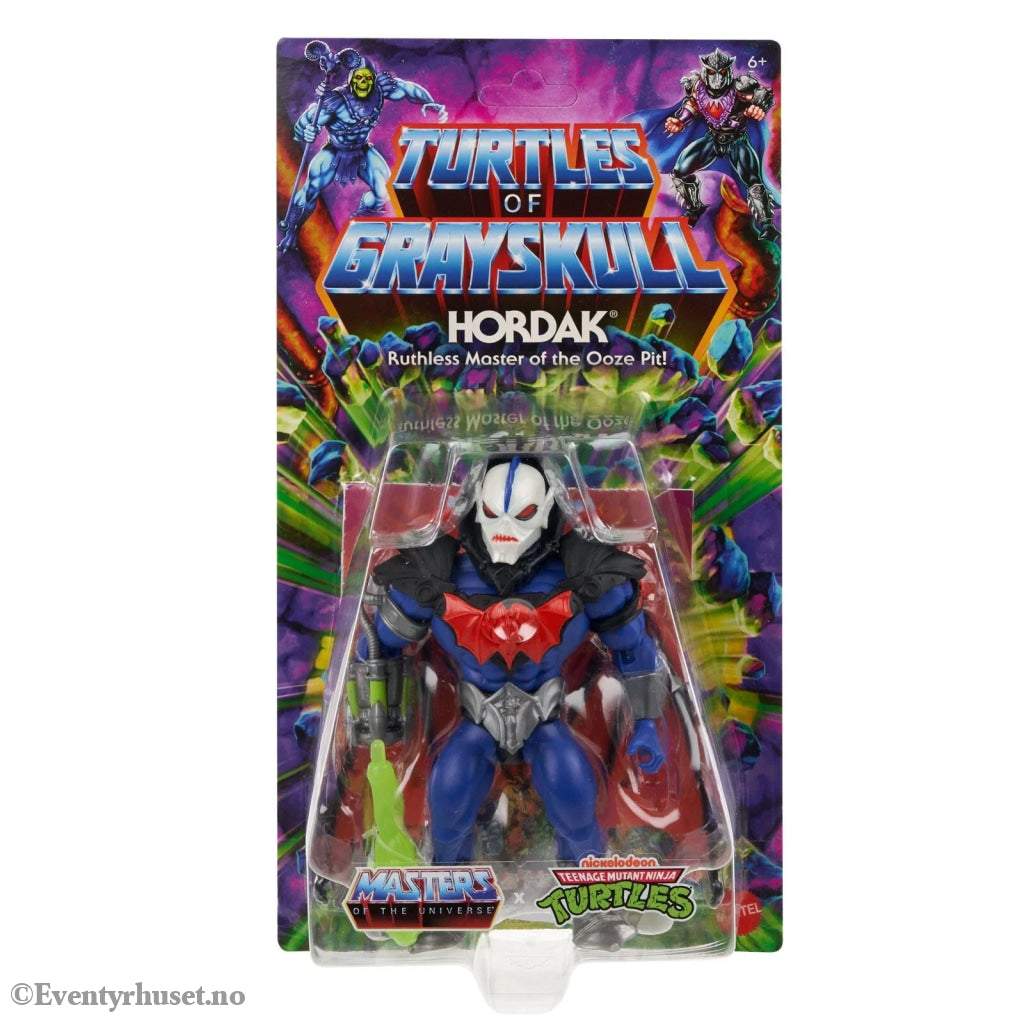 Masters of the Universe (MOTU) Origins Turtles of Grayskull Hordak – Actionfigur. Ny og uåpnet! Actionfigur