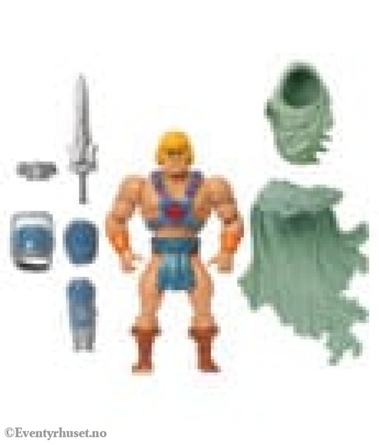 Masters of the Universe (MOTU) Origins Turtles of Grayskull Stealth He-Man– Actionfigur. Ny og uåpnet! Actionfigur