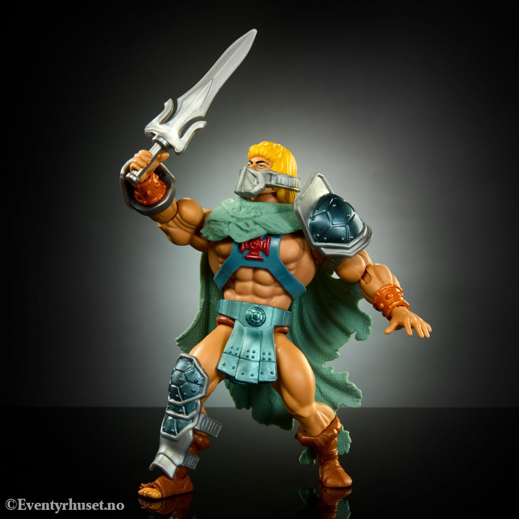 Masters of the Universe (MOTU) Origins Turtles of Grayskull Stealth He-Man– Actionfigur. Ny og uåpnet! Actionfigur