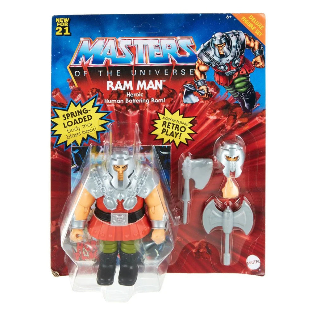 Masters of the Universe (MOTU) Ram Man - Actionfigur. Actionfigur