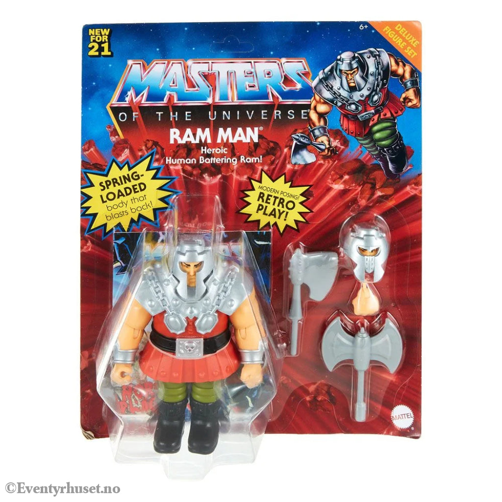 Masters of the Universe (MOTU) Ram Man - Actionfigur. Actionfigur
