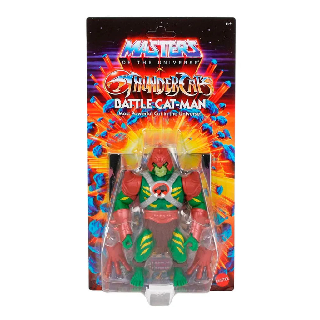 Masters of the Universe (MOTU) x Thundercats – Actionfigur – Battle-Cat-Man. Ny og uåpnet! Actionfigur