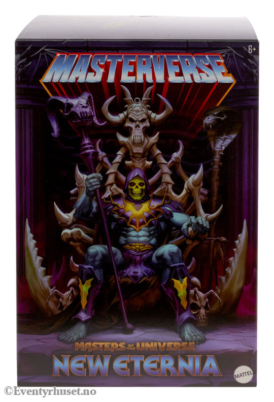 Masters of the Universe: New Eternia Masterverse Action Figure Skeletor & Throne 18 cm. Mint In Sealed Box (MISB)!