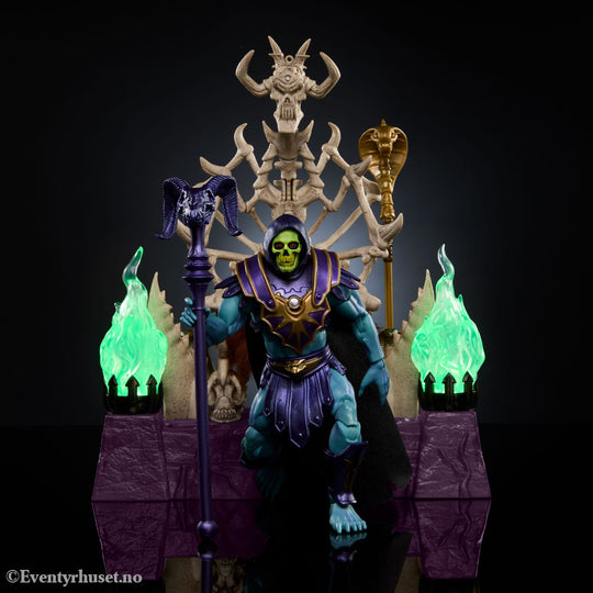 Masters of the Universe: New Eternia Masterverse Action Figure Skeletor & Throne 18 cm. Mint In Sealed Box (MISB)!