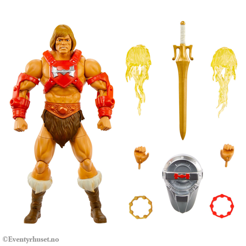 Masters of the Universe: New Eternia Masterverse Action Figure Thunder Punch He-Man 18 cm. Mint In Sealed Box (MISB)!