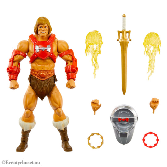 Masters of the Universe: New Eternia Masterverse Action Figure Thunder Punch He-Man 18 cm. Mint In Sealed Box (MISB)!