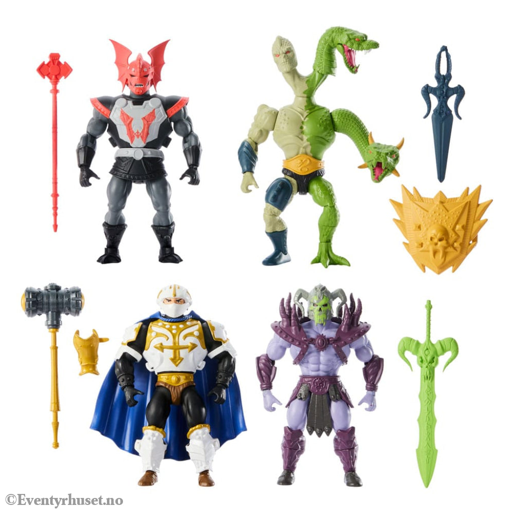 Masters of the Universe Origins Action Figure 4-Pack heo exclusive 14 cm Toys