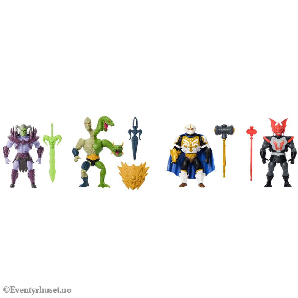 Masters of the Universe Origins Action Figure 4-Pack heo exclusive 14 cm Toys