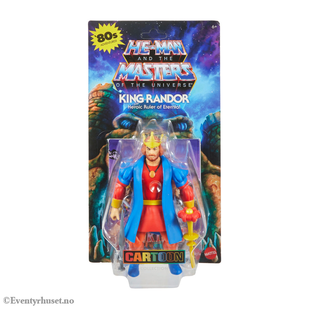 Masters of the Universe Origins Action Figure Cartoon Collection: King Randor 14 cm. Mint In Sealed Box (MISB)!