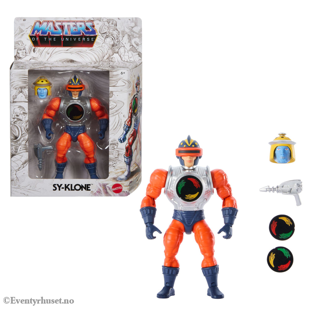 Masters of the Universe Origins Action Figure Sketchbook Series: Sy-Klone heo exclusive 14 cm. Mint In Sealed Box