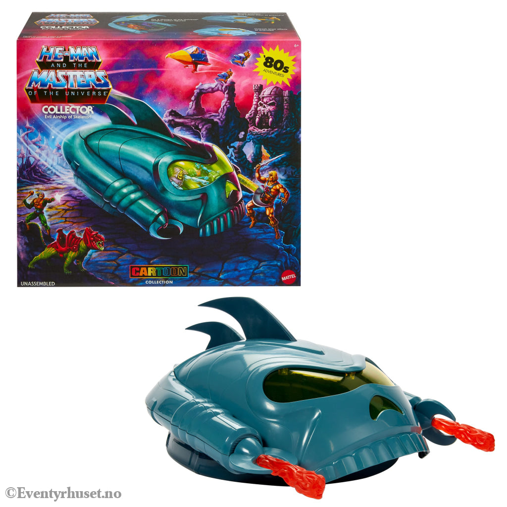 Masters of the Universe Origins Vehicle Evil Ship of Skeletor Cartoon Collection. Ny og uåpnet! Actionfigur