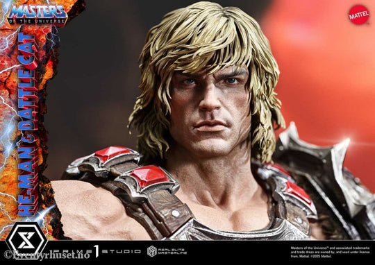 Masters of the Universe Real Elite Masterline Series Statue 1/4 He-Man & Battle Cat 86 cm Collectibles