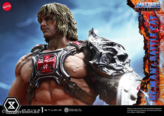 Masters of the Universe Real Elite Masterline Series Statue 1/4 He-Man & Battle Cat 86 cm Collectibles