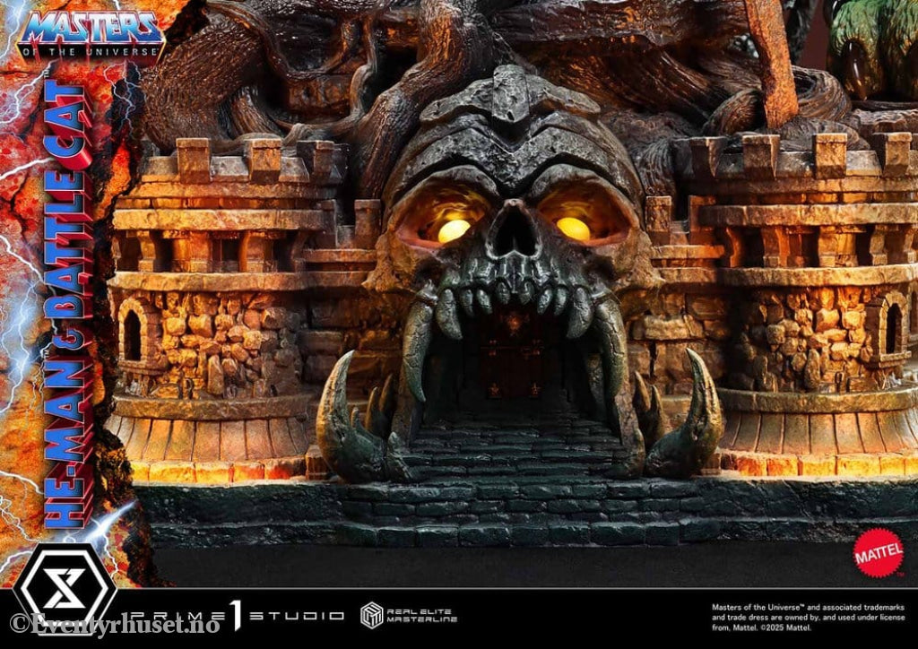 Masters of the Universe Real Elite Masterline Series Statue 1/4 He-Man & Battle Cat 86 cm Collectibles