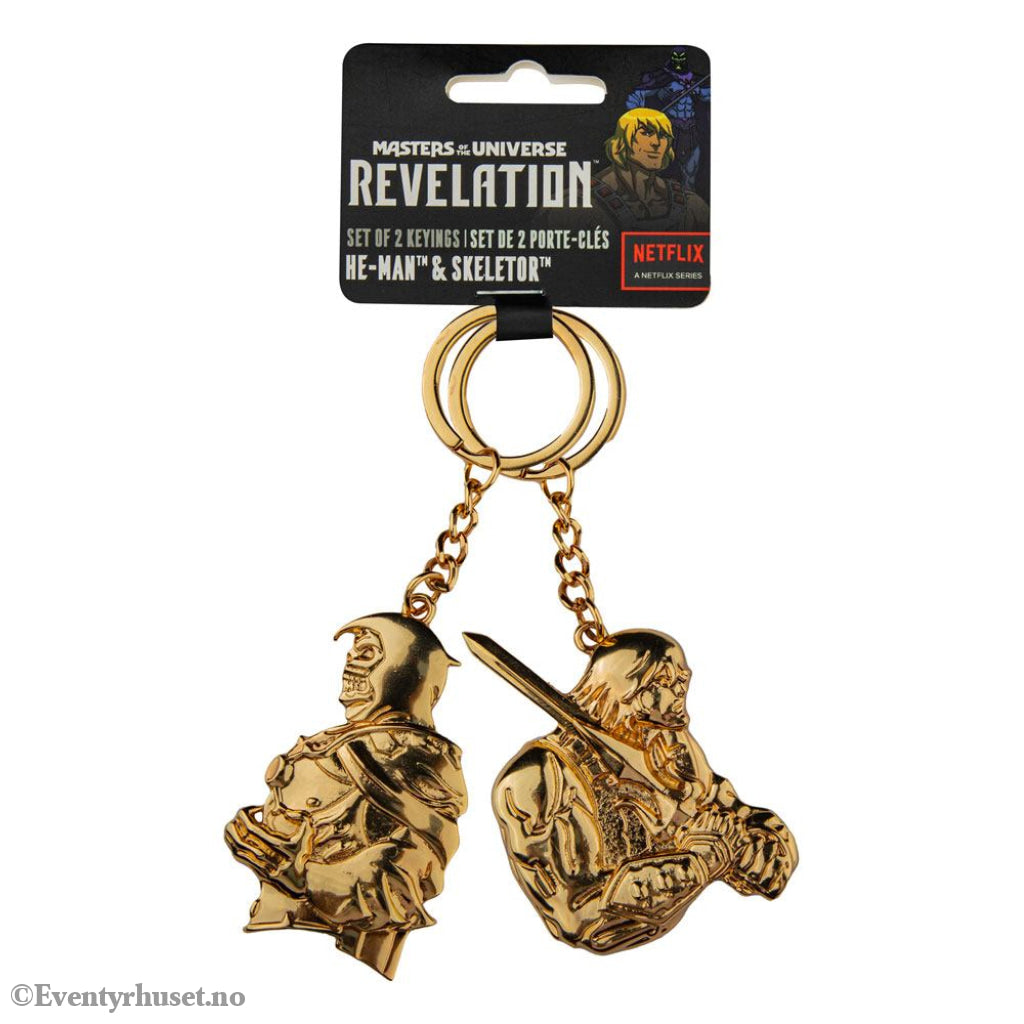 Masters of the Universe - Revelation: Keychain 2-Pack He Man & Skeletor Fashion & Accessories