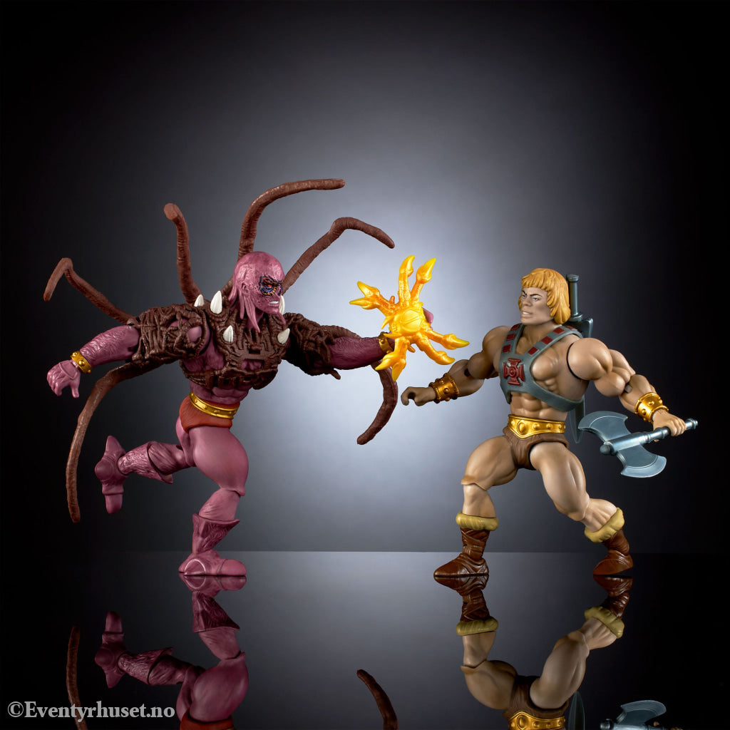 Masters of the Universe x Stranger Things Origins Action Figure 2-Pack He-Man & Vecna 14 cm. Ny og uåpnet! Actionfigur