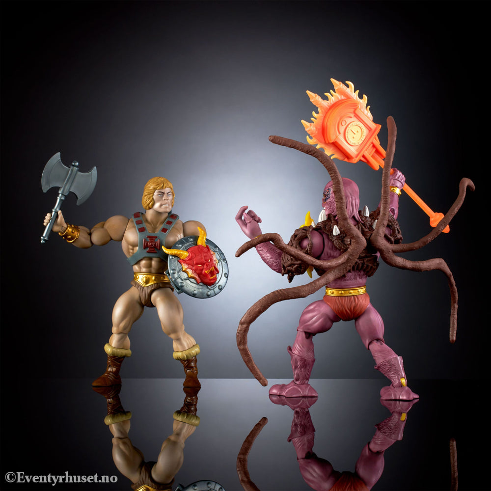 Masters of the Universe x Stranger Things Origins Action Figure 2-Pack He-Man & Vecna 14 cm. Ny og uåpnet! Actionfigur