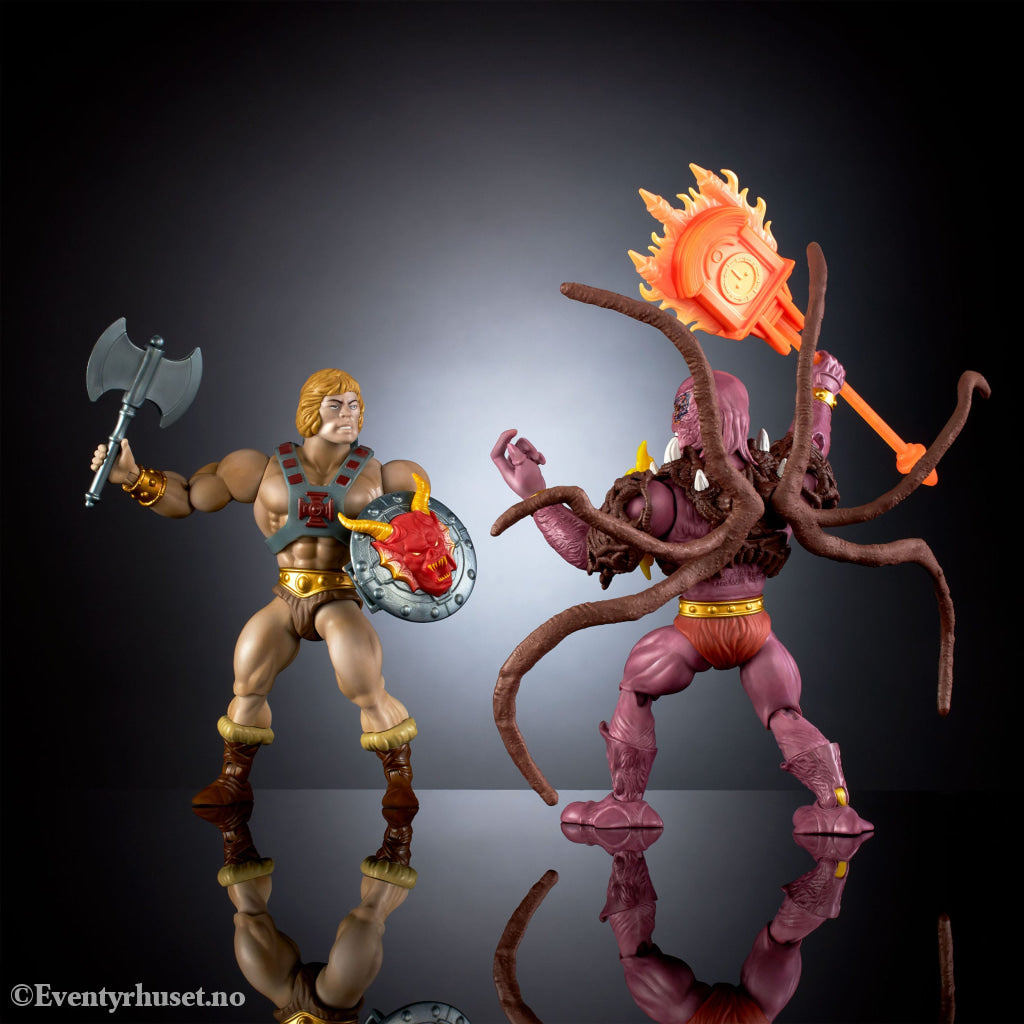Masters of the Universe x Stranger Things Origins Action Figure 2-Pack He-Man & Vecna 14 cm. Ny og uåpnet! Actionfigur