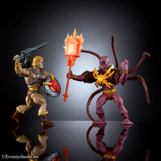 Masters of the Universe x Stranger Things Origins Action Figure 2-Pack He-Man & Vecna 14 cm. Ny og uåpnet! Actionfigur